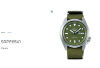 Orologio Seiko Uomo 5 Sport in Acciaio SRPE65K1 - SRPE65K1